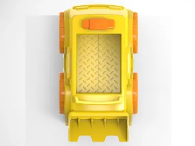 Construction Truck 3D model purchase