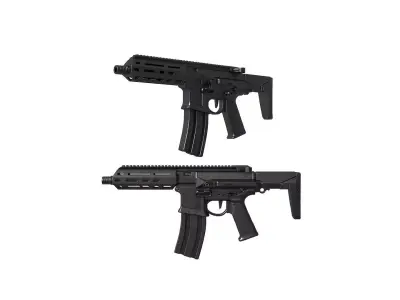 Badger 300BLK rifle  3D print model