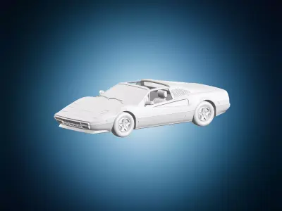 Ferrari 308 Convertible 3D print model