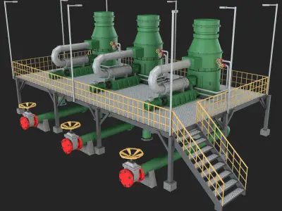 Industrial Part 2 3D model