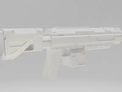 Weapon - Shotgun Low-poly 3D model