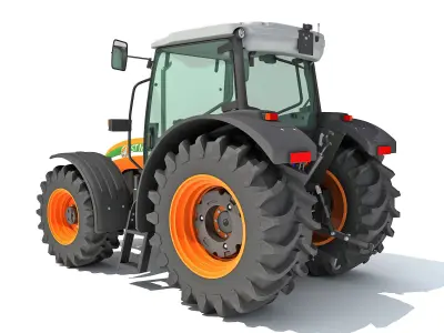 Stara Tractor 3D model