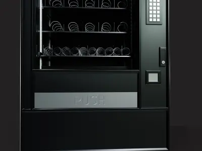 Vending machine 3D model get