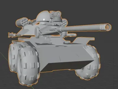 Foxhound AFV 3D model