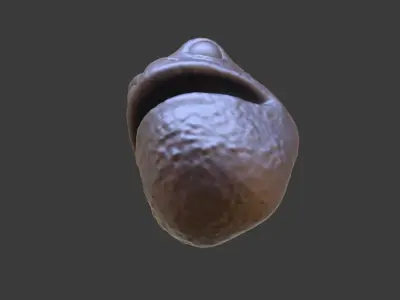 HEAD-R7 high poly sculpt 3D model