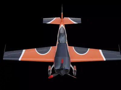Extra 330SC Aerobatic Aircraft Low-poly 3D model