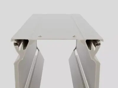 Industrial Factory Steel Beam Column for 3D print 3D model