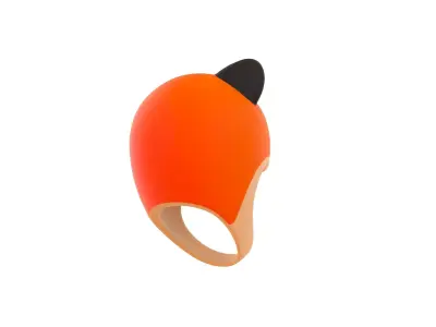 Prop045 Fox Hat 3D model