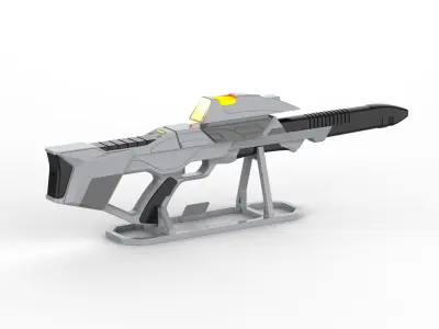 Type 3B Phaser Star Trek First Contact - Commercial - STL 3D print model