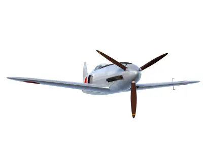 Kawasaki Ki78 Kensan 3D model
