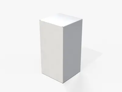  Tuck Top Boxes - White Tall Variants Set 
