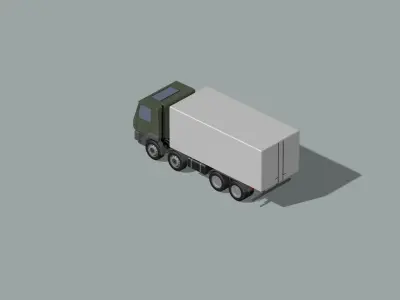 freight transportation  3D model