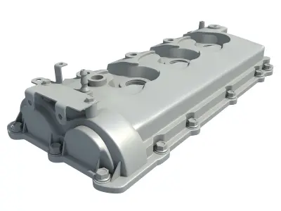 Engine head 3D model by 3D-Horse