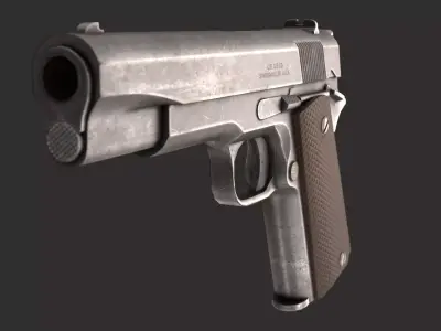 Colt M1911 Low-poly 3D model buy