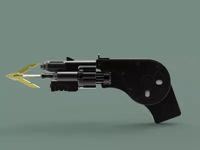 Batman Grapple-gun 3D print model