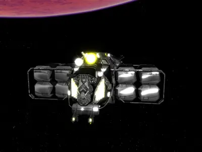 Kings - Cargo Ship - Updated Low-poly 3D model