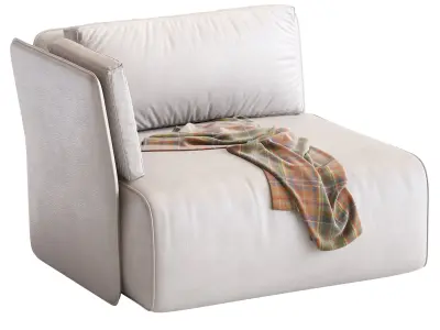 Smuk armchair from Novobile 3D model