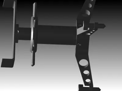 Bench Rest Stand 2 Free 3D model