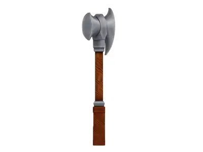 Stylized Medieval Axe 01 Low-poly 3D model