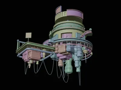 Fly-in Joint  3D model
