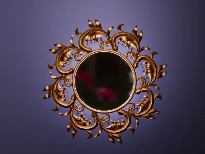 Roberto Giovannini MIRROR FRAME SUN SHAPE 3D model