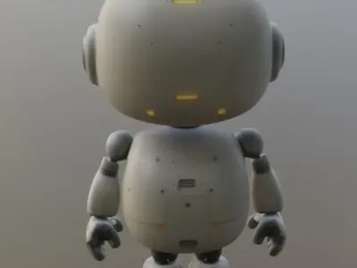 Robot 3D model 82