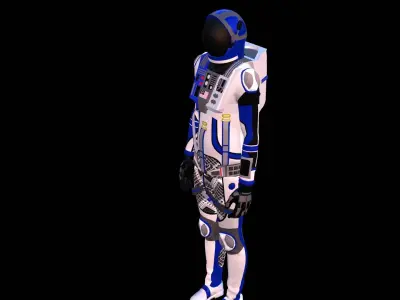 Astronaut Spacesuit Malaysia 3D model