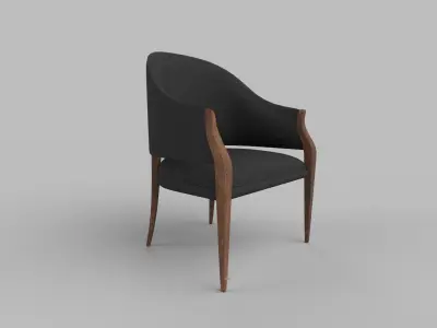 chair Low-poly 3D model