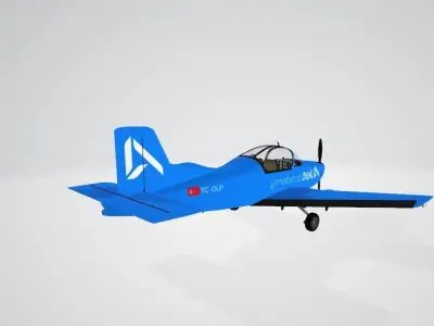 TC-OLP Jet Academy 3D model