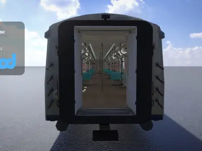 TW Mrt Locomotive 001 3D model