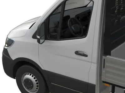 Generic Truck Chassis Cab 3D model