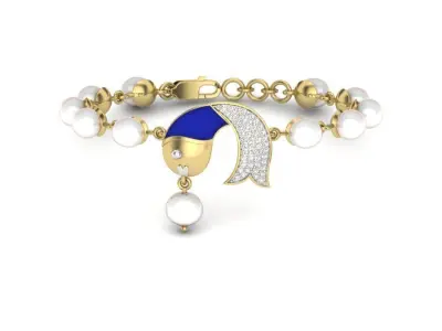Stylish antique bracelet  3D print model