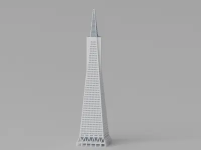 Transamerica Pyramid San Francisco 3D model