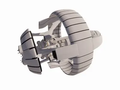 Spaceship-spacecraft-6 3D model