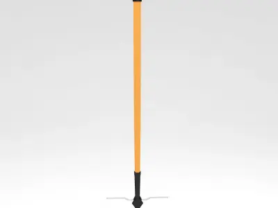 Garden hoe 3d model 3D model purchase