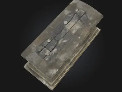 Ancient Stone Sarcophagus  Echoes of a Forgotten Era 3D model