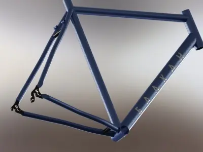 Bicycle frame 3D model