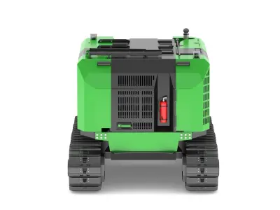 Ecoforst T-winch Machine 3D model