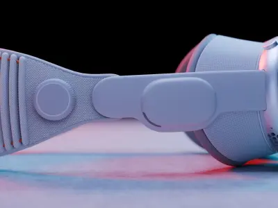 Apple Vision Pro Low-poly 3D model