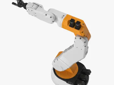 Industrial Robot 3D model get