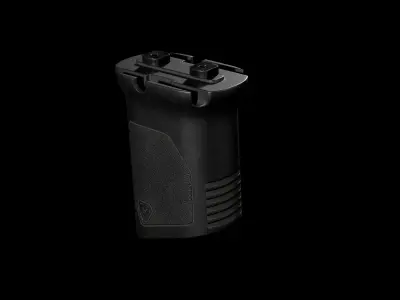 Strike Industries M-LOK Angled Vertical Grip Low-poly 3D model