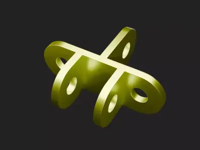 Mechanical Part No 104 3D print model