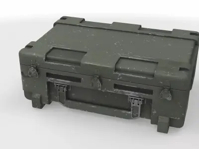 Military crate 44 3D model