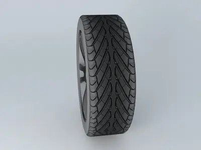 NEG sport wheel Free 3D model