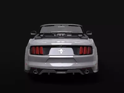 Mustang Convertible 3D model