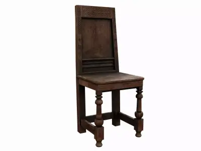 Medieval Rustic  Low-poly 3D model