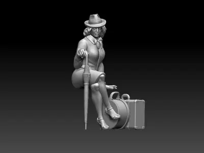 PASSENGER 3D print model 17