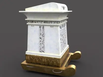Egyptian Canopi 3D model