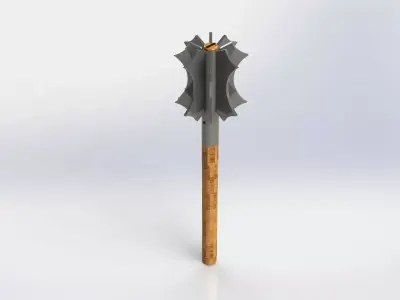 WG 7013 - Mace v1 Low-poly 3D model