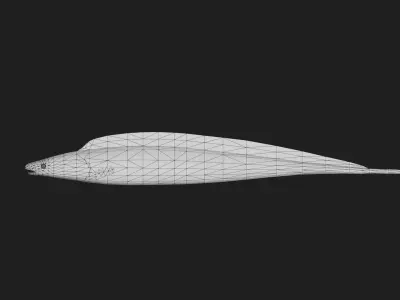 Aba fish Low-poly 3D model purchase